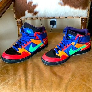 Nike 6.0 Zoom Air custom made hightop Tennis shoe